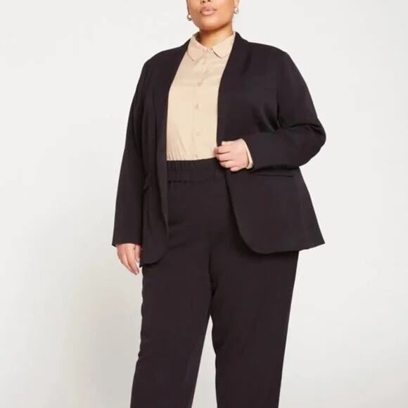 Universal Standard Eco Rio Blazer, Size XS (10-12) in Black, BNWT - Picture 2 of 7
